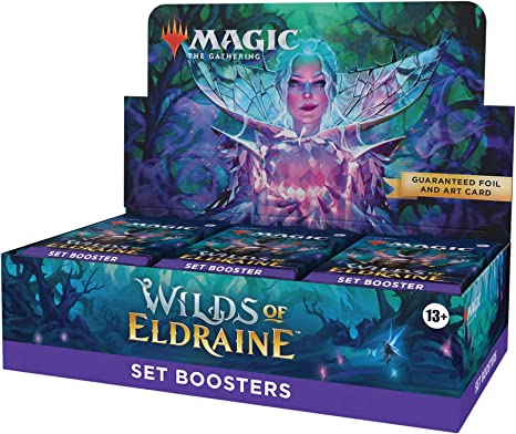 Magic The Gathering Wilds of Eldraine Set Booster Box Case (6 boxes)