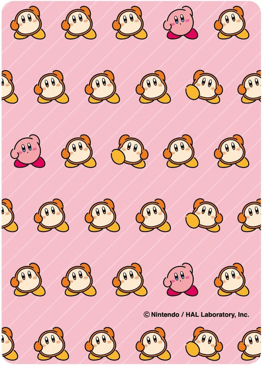 Ensky Players 80ct Card Sleeves - Character Kirby Play with Waddle Dee Pattern (EN-1504)