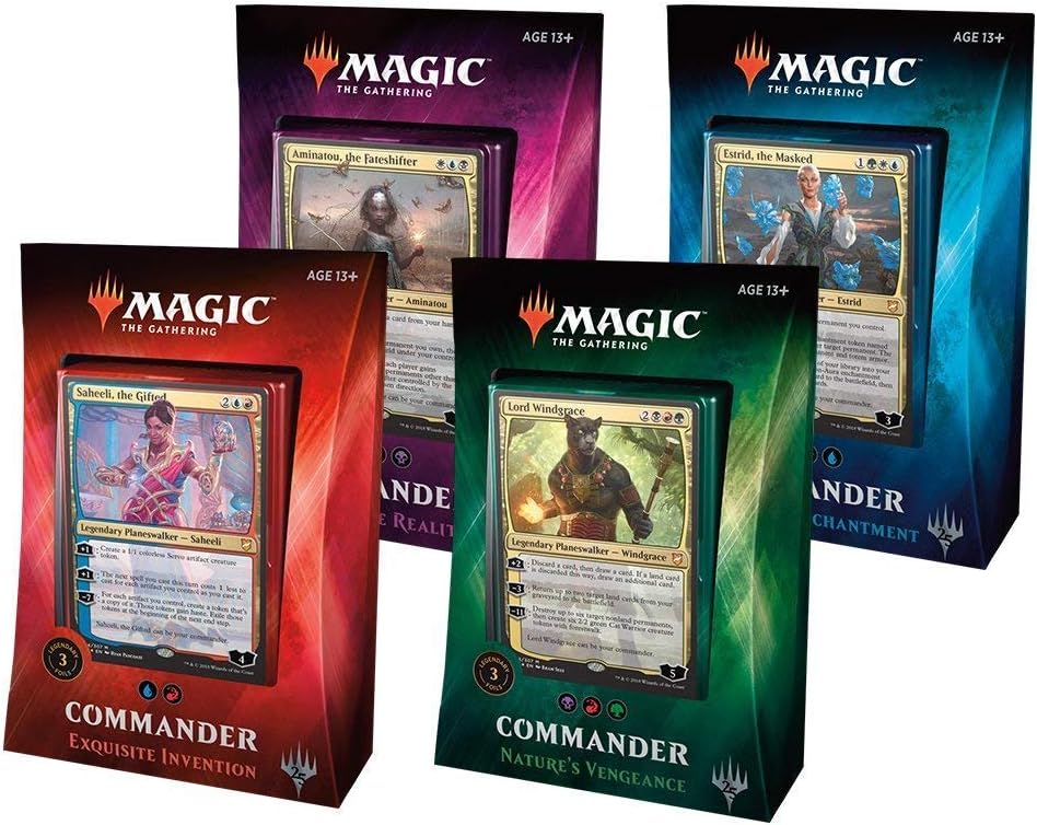 Magic: The Gathering Commander 2018 Set - All 4 Decks!