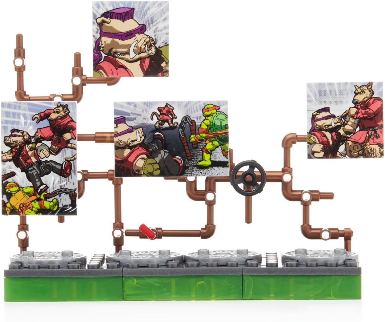 Mega Construx Teenage Mutant Ninja Turtles Collectors Bebop Villain Pack