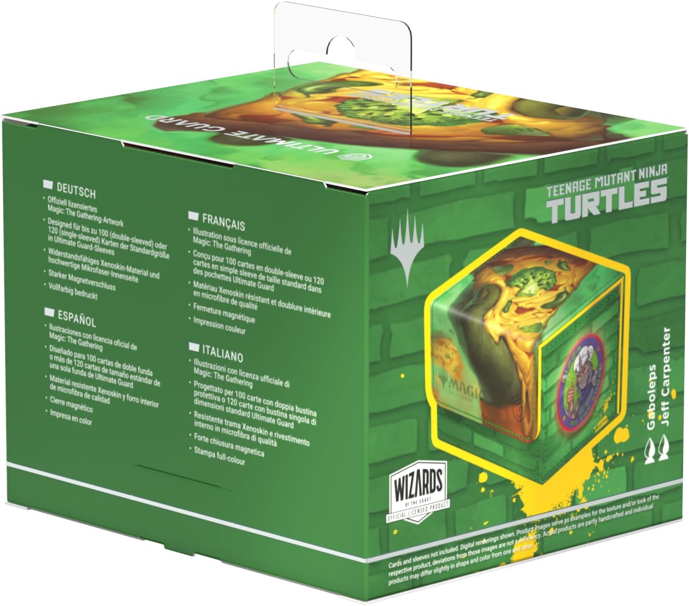 Ultimate Guard - Sidewinder 100+ Xenoskin - Magic: The Gathering Universes Beyond - Teenage Mutant Ninja Turtles - Pizza Forest