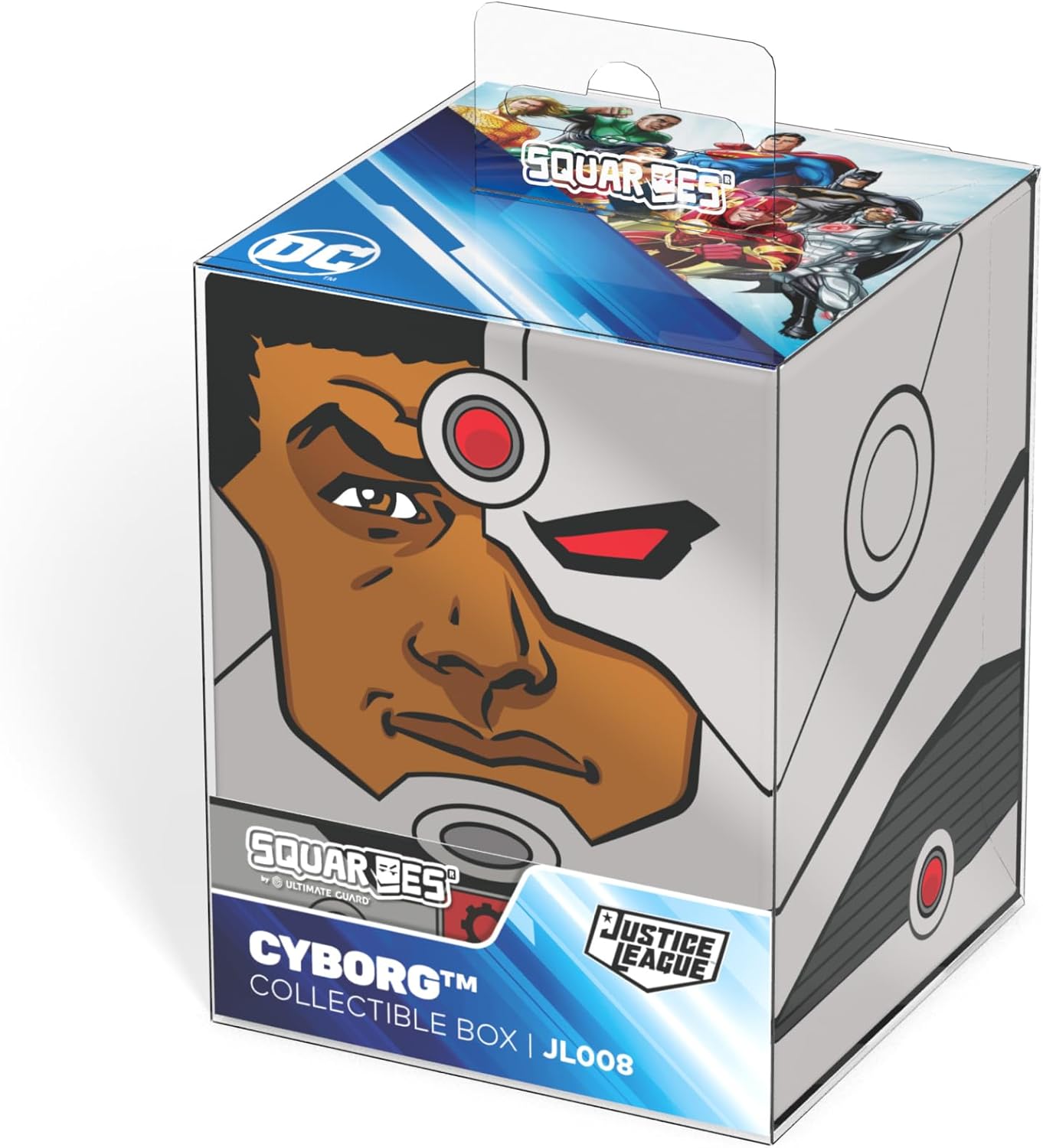 Ultimate Guard Squaroes - Boulder 100+ - DC - JL 008 - Cyborg