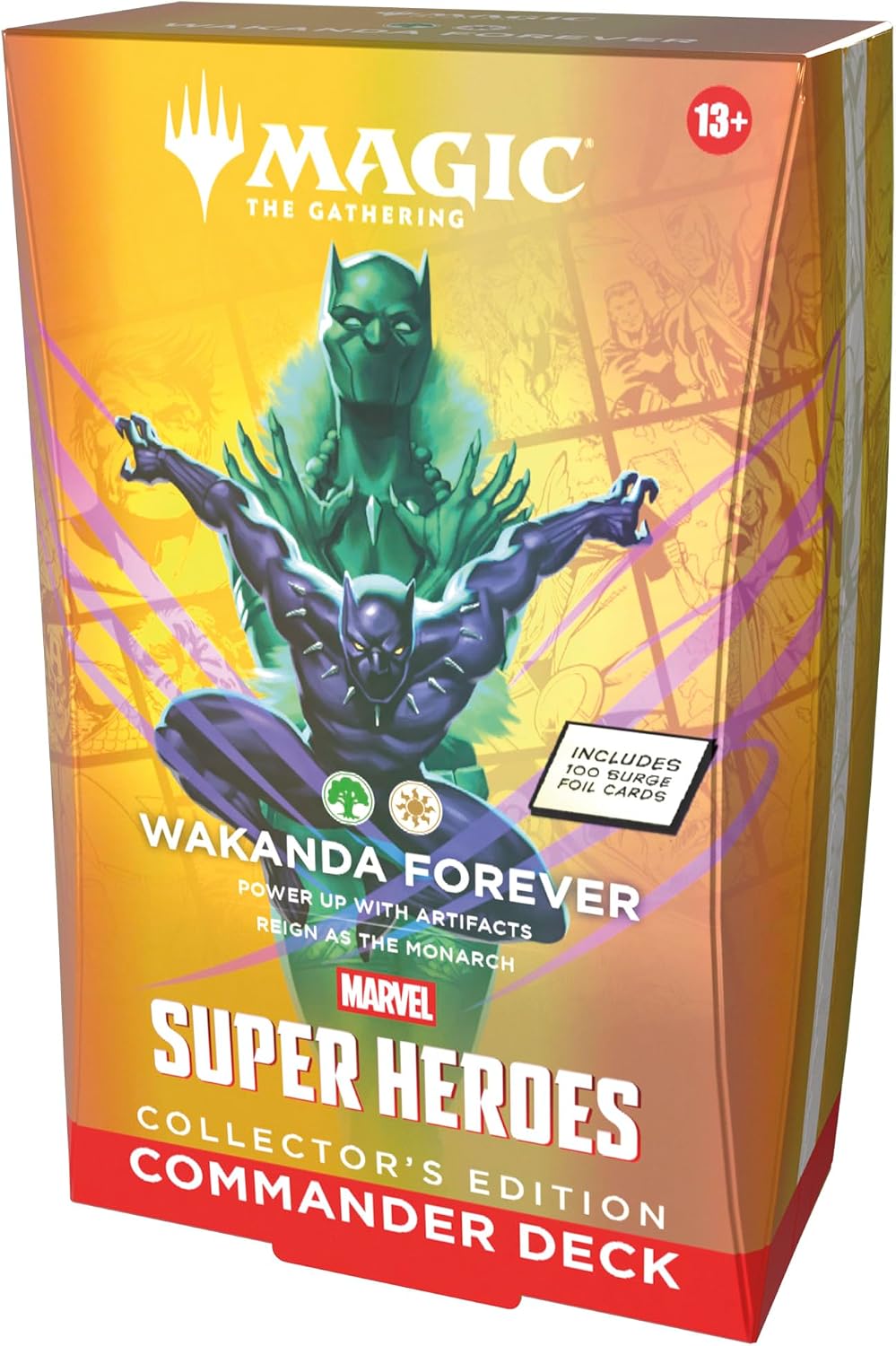 Magic: The Gathering Marvel Super Heroes Collector’s Edition Commander Deck - Wakanda Forever
