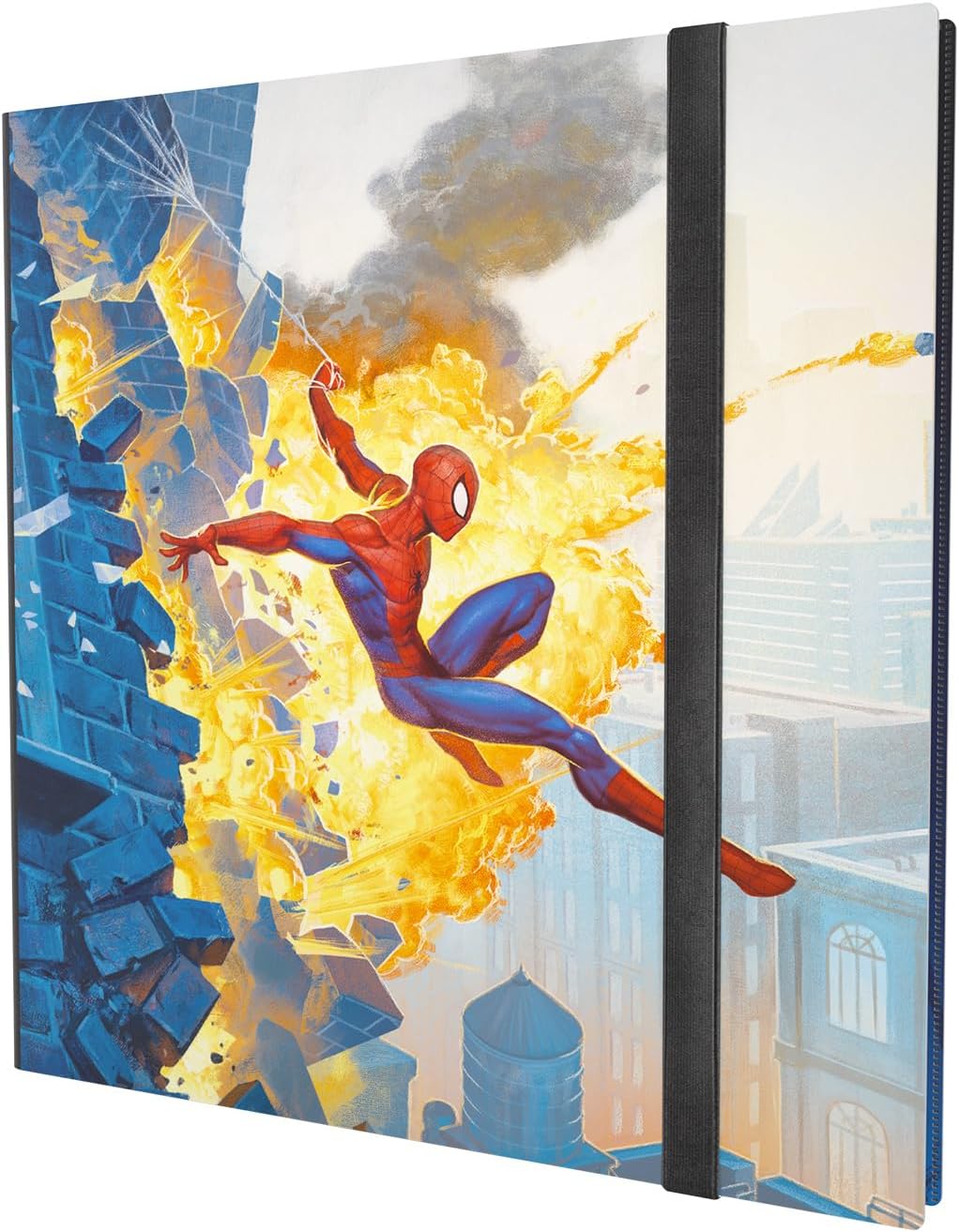 Gamegenic Magic: The Gathering Marvel's Spider-Man 24-POCKET ALBUM - Official Card Binder Featuring Spider-Man & Green Goblin, Holds 480 Sleeved Cards, Side-Loading Pages & Elastic Strap