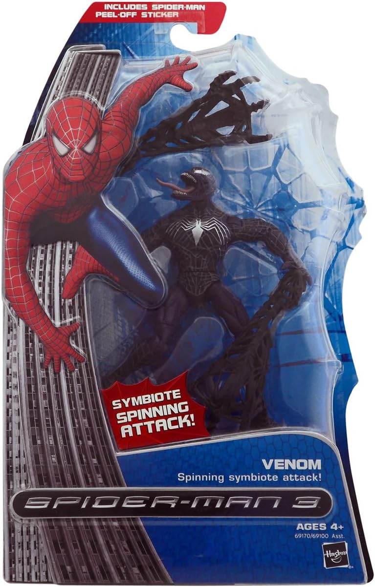 Spider-Man Movie Classic3 Venom Spinning Symbiote Attack