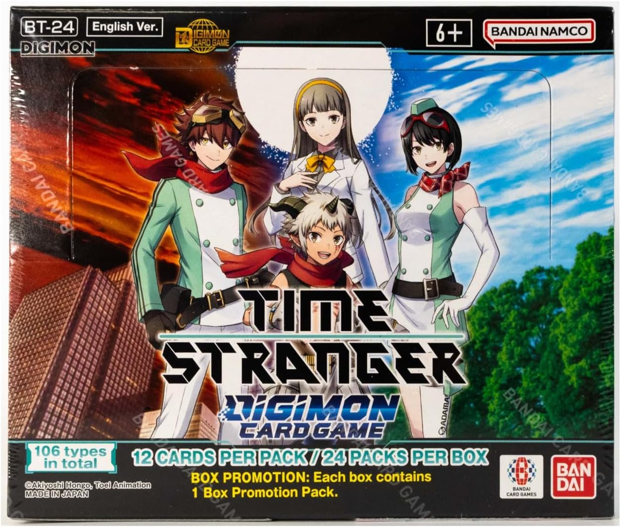 Digimon TCG Time Stranger Booster Box (BT24) - 24 Packs