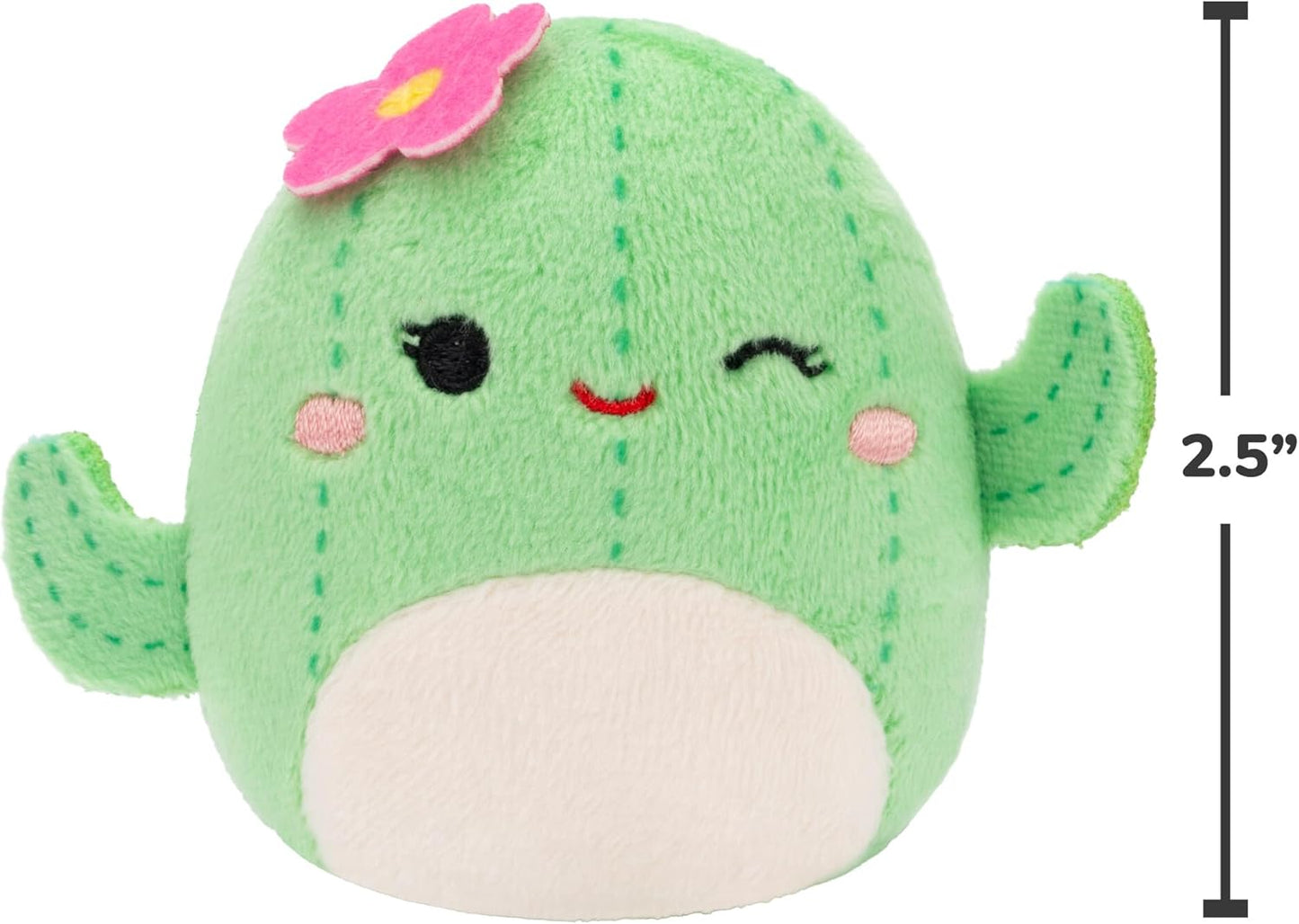 Squishmallows Original Micromallows 6-Pack – Archie Axolotl, Bimbi Clown, Lucy-May Llamapegacorn, Maritza Cactus, Maya Sundae, Rodry Bearded Dragon