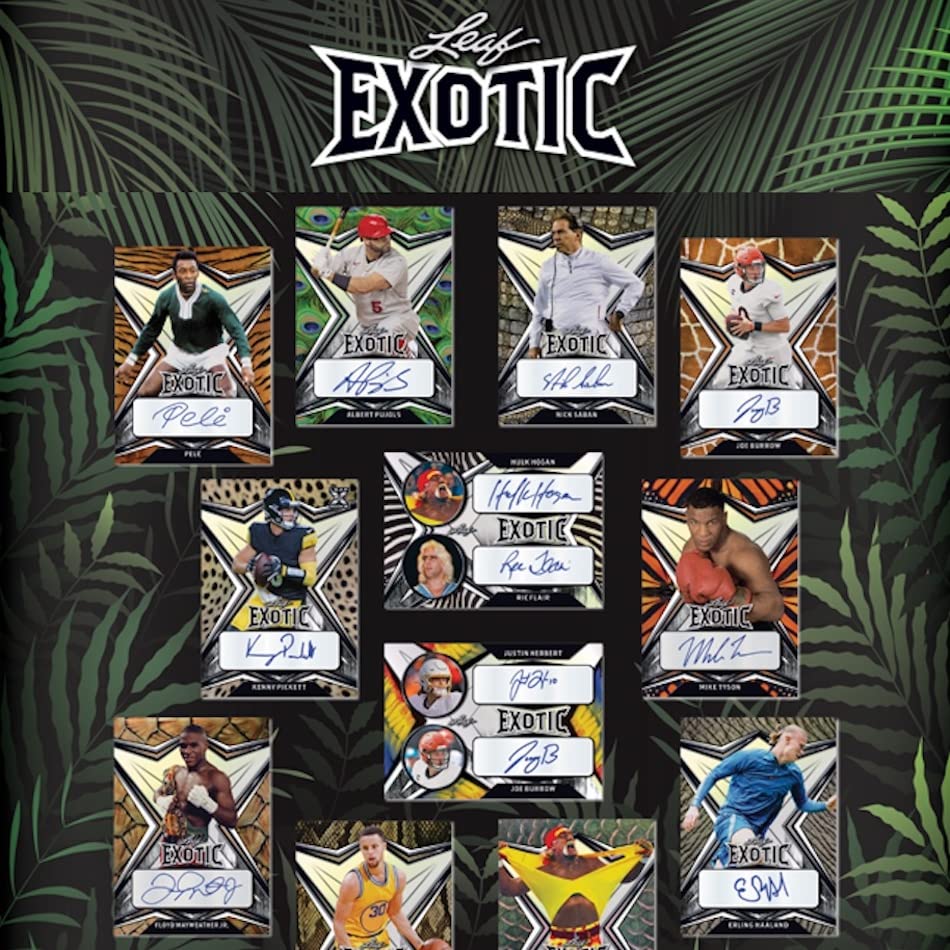 2022 Leaf Exotic Multi Sports Edition Hobby Box