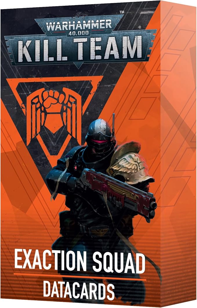 Games Workshop - Warhammer 40K Kill Team - Exaction Squad 2024 Datacards