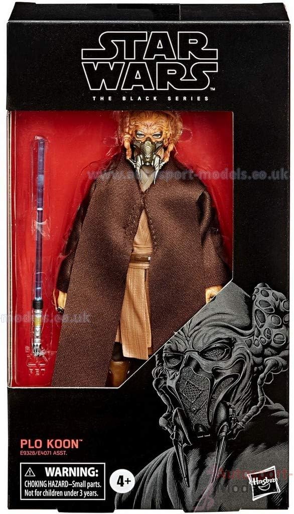 STAR WARS The Black Series Plo Koon Toy 6" Scale The Clone Wars Collectible Action Figure
