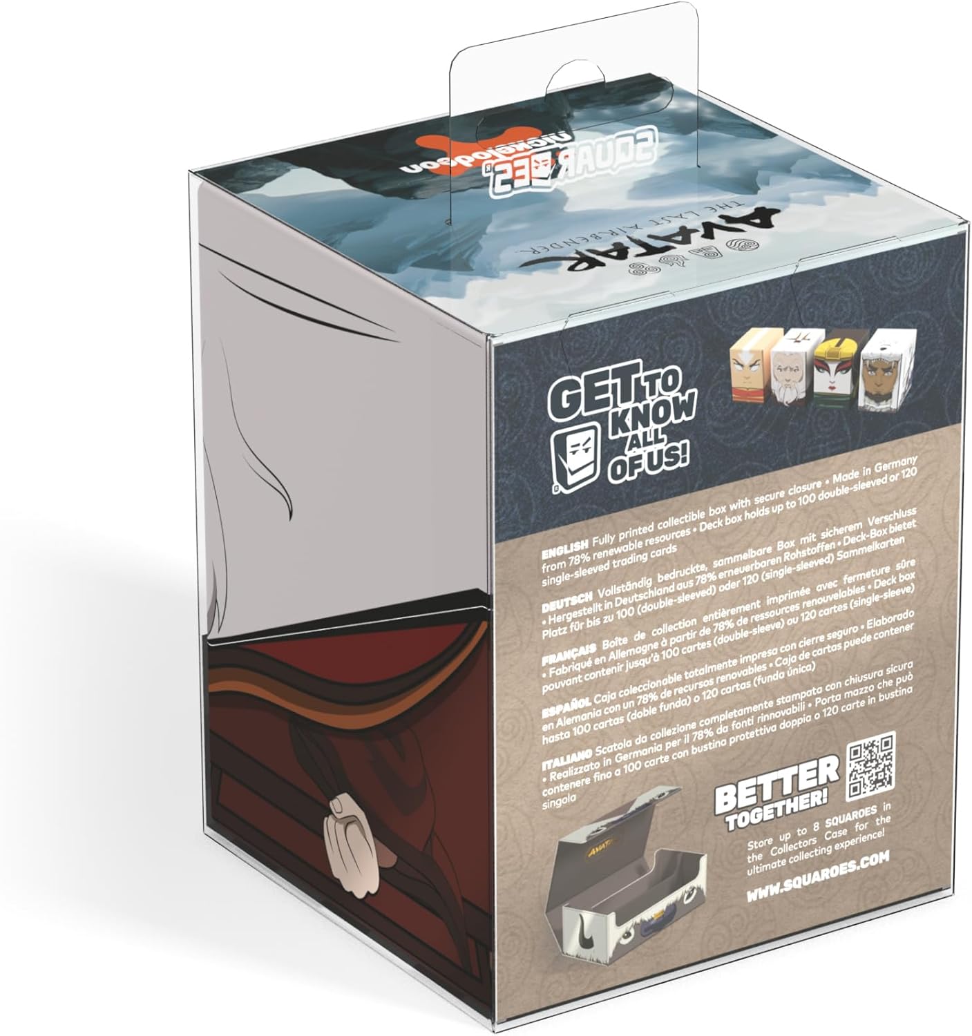 Ultimate Guard - Squaroes - Boulder 100+ - Avatar: The Last Airbender Wave 2 - AV011 - Avatar Roku