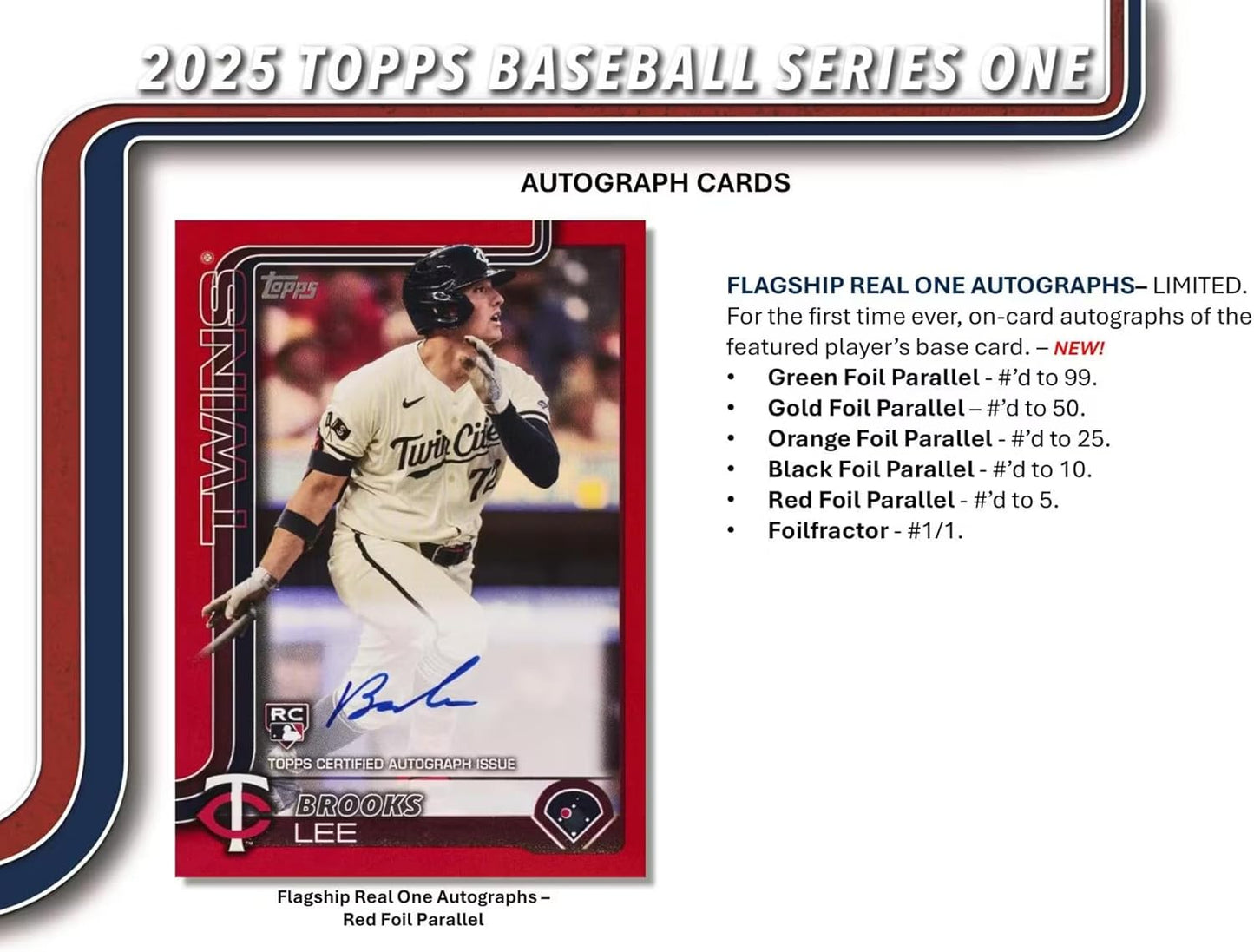 2025 Topps Series 1 Baseball Trading Card MLB Hobby Jumbo 10 Pack Box (1 Autograph & 2 Relics Per Jumbo Box)