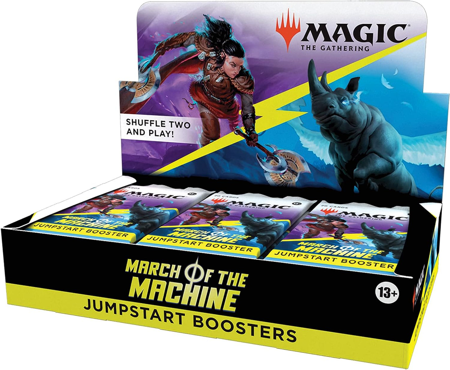 Magic: The Gathering March of the Machine Jumpstart Booster Box | 18 Packs (360 Magic Cards)
