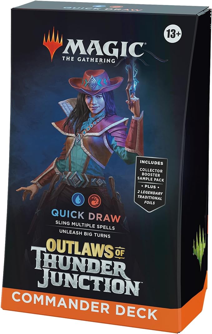 MAGIC THE GATHERING: OUTLAWS OF THUNDER JUNCTION COMMANDER DECK - QUICK DRAW