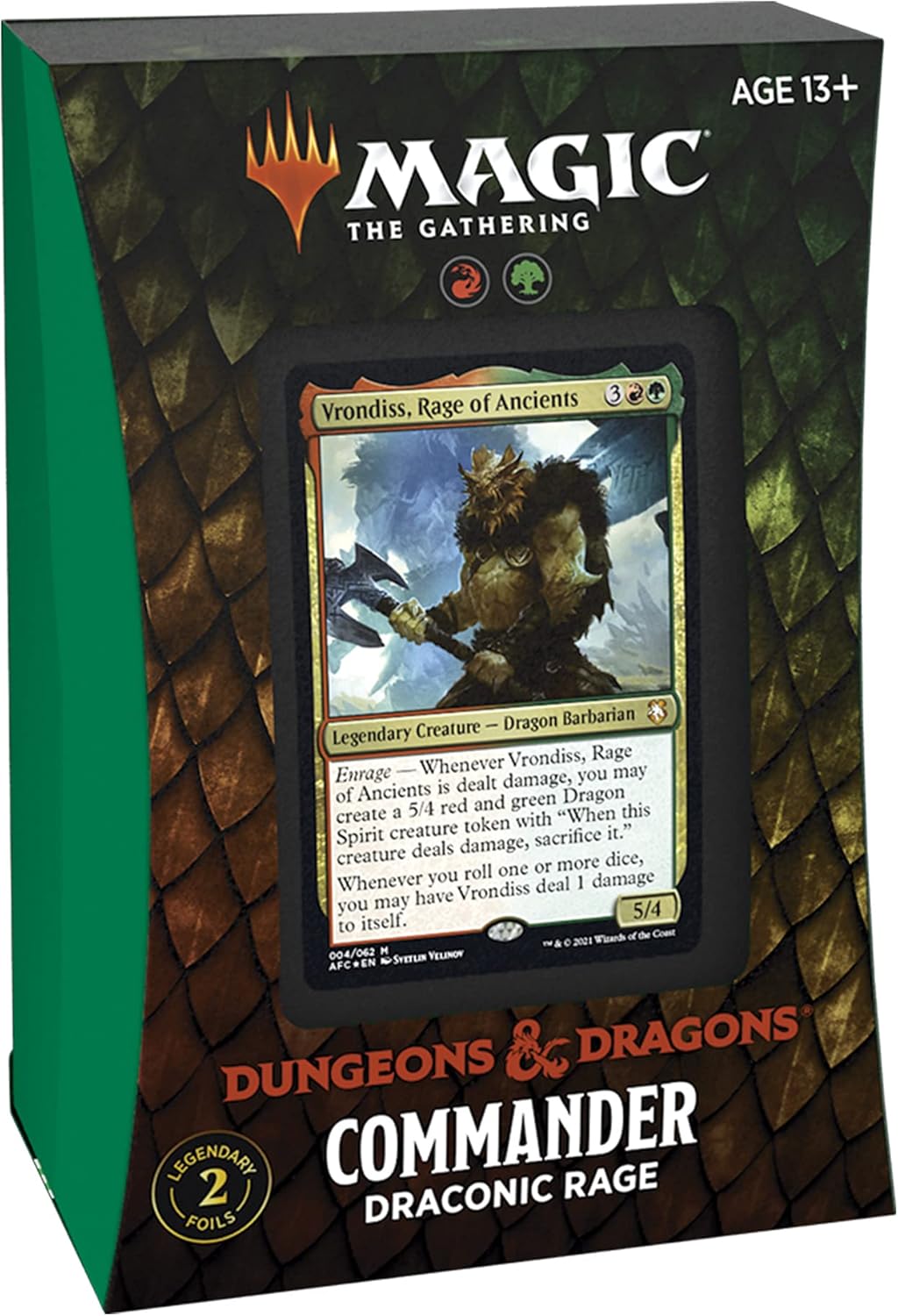 Magic: The Gathering Adventures in the Forgotten Realms Commander Deck – Draconic Rage (Red-Green)
…