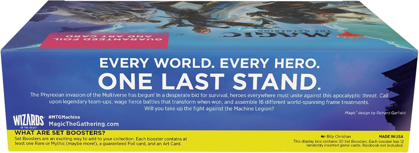 Magic: The Gathering March of the Machine Set Booster Box | 30 Packs (360 Magic Cards)