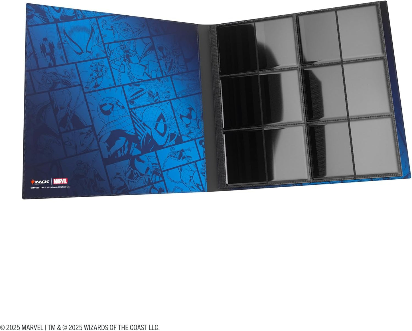 Gamegenic Magic: The Gathering Marvel's Spider-Man 24-POCKET ALBUM - Official Card Binder Featuring Spider-Man & Green Goblin, Holds 480 Sleeved Cards, Side-Loading Pages & Elastic Strap
