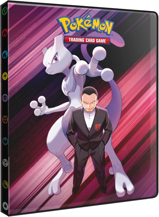 Ultra PRO - Scarlet & Violet: Destined Rivals 9-Pocket Portfolio for Pokémon | Trading Card and Pokémon Card Binder Album that Protects Up to 126 Single-Loaded Cards | 252 double-loaded cards