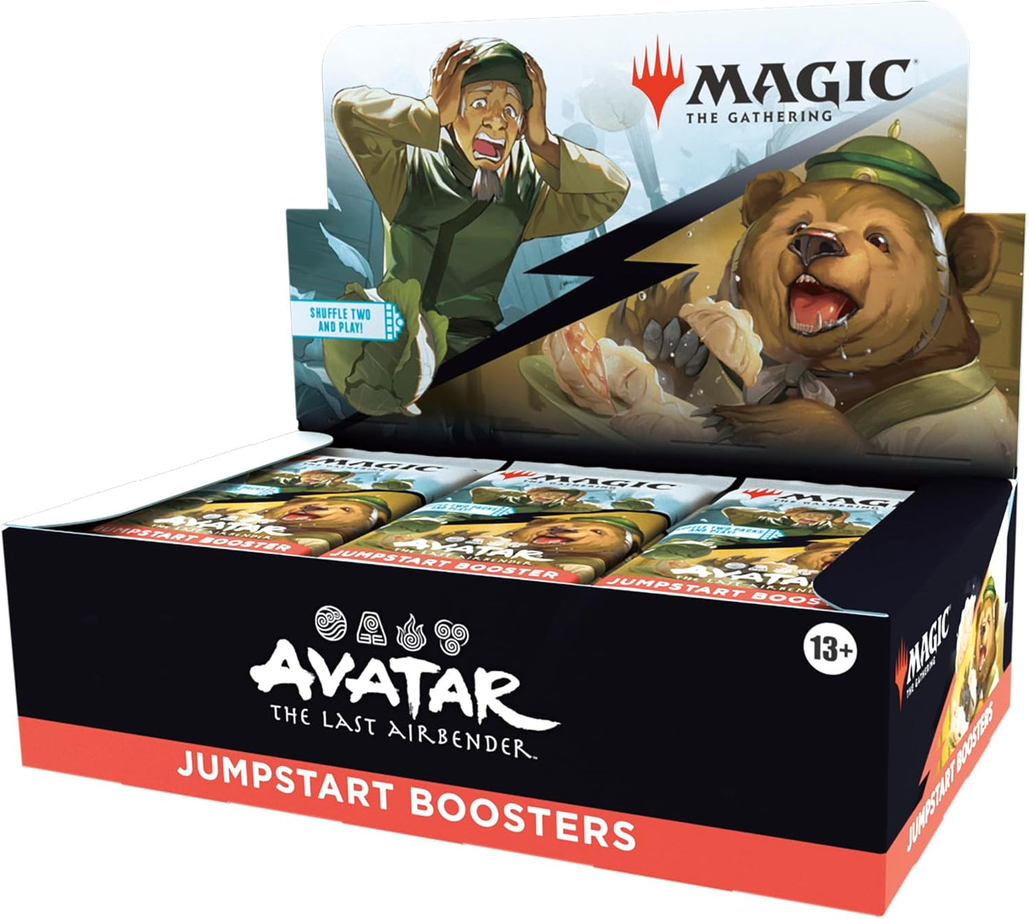 Magic: The Gathering Avatar: The Last Airbender Jumpstart Booster Box - 24 Packs - 2-Player Card Game