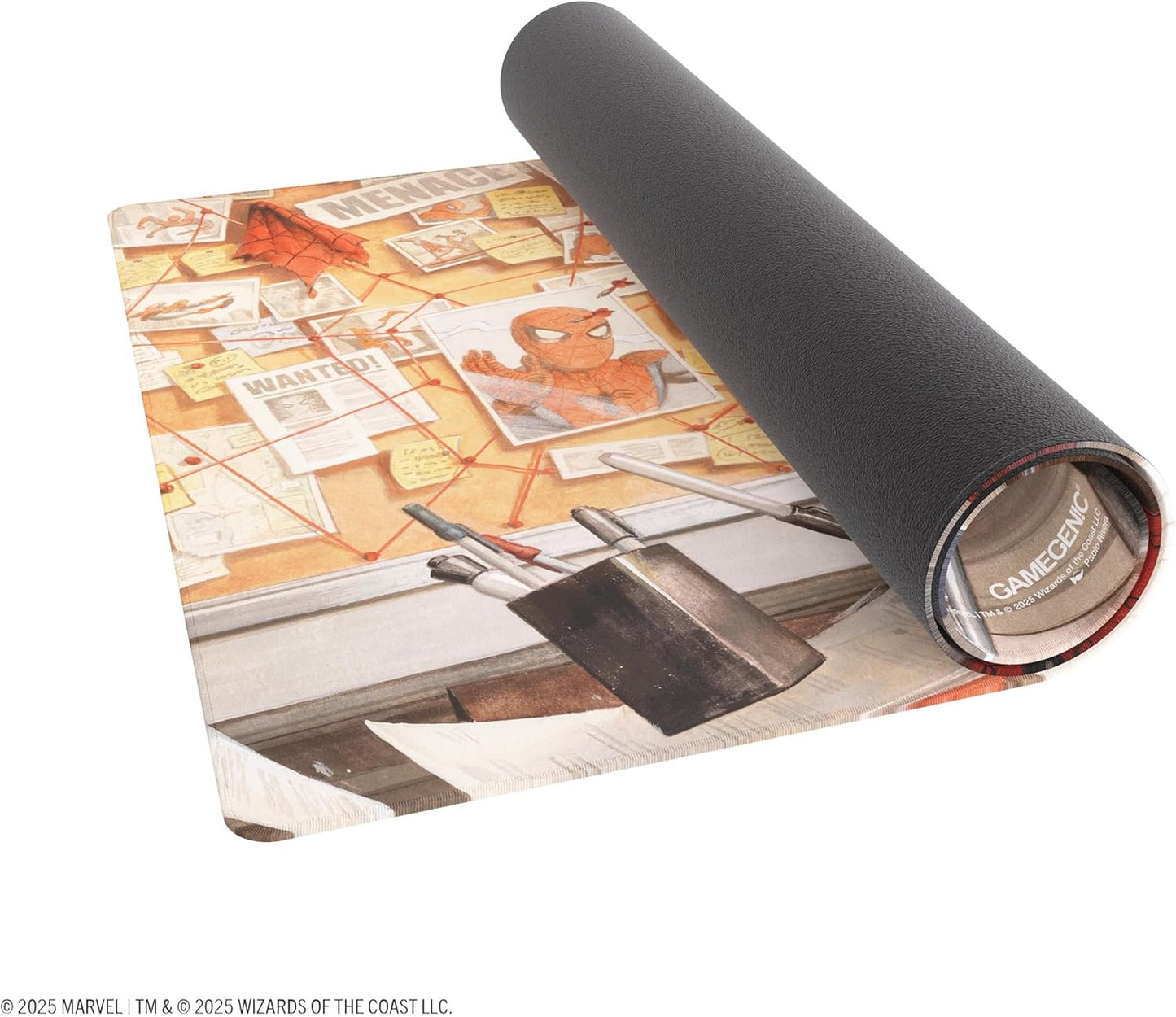 Gamegenic Magic: The Gathering Marvel's Spider-Man J. Jonah Jameson Prime PLAYMAT - Premium 61x35cm Game Mat with Cushioning, Anti-Slip Back & Flat Stitching, Official MTG Accessory