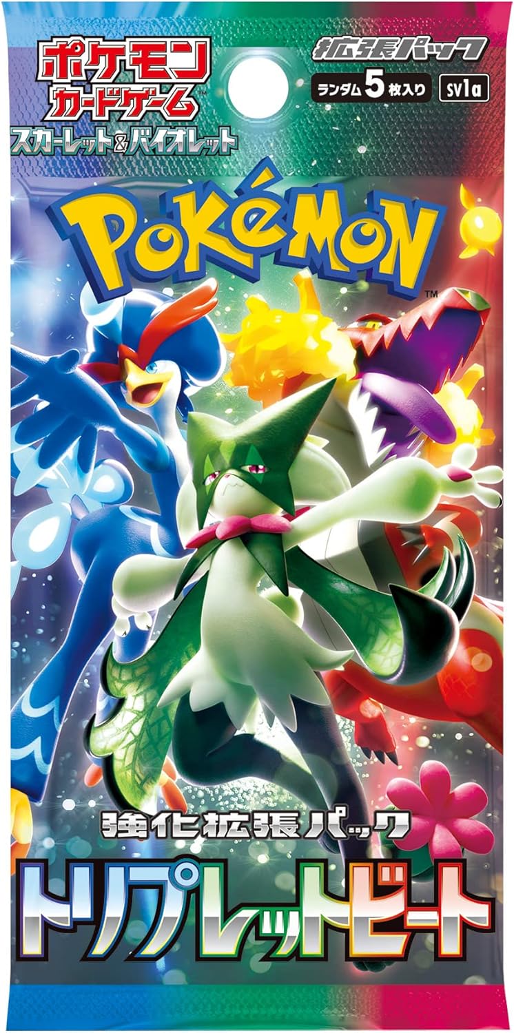 Pokemon Card Game Scarlet & Violet Triple Beat Booster Box (Japanese) - 30 Packs