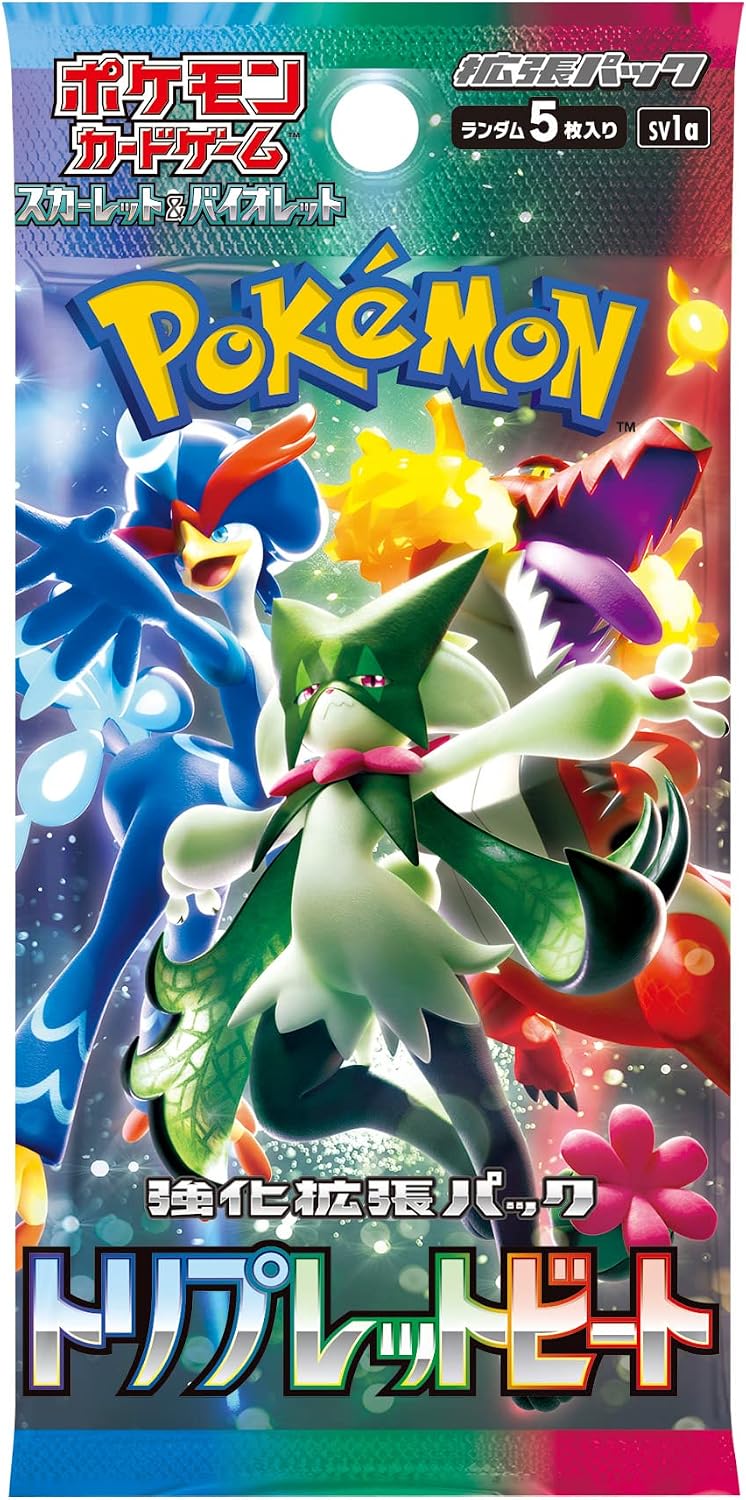 Pokemon Card Game Scarlet & Violet Triple Beat Booster Box (Japanese) - 30 Packs