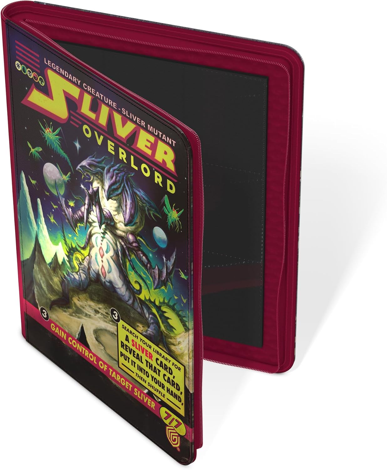Ultimate Guard - Zipfolio 360 Xenoskin - Magic: The Gathering - Edge of Eternities - Sliver Overlord