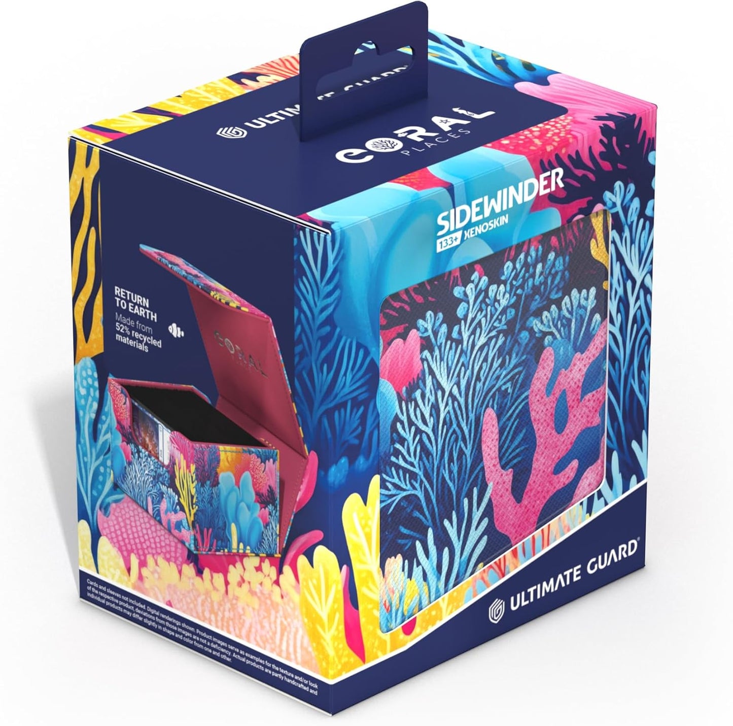 Ultimate Guard - Sidewinder 133+ Xenoskin - 2025 Exclusive “Coral Places” - Coral Garden