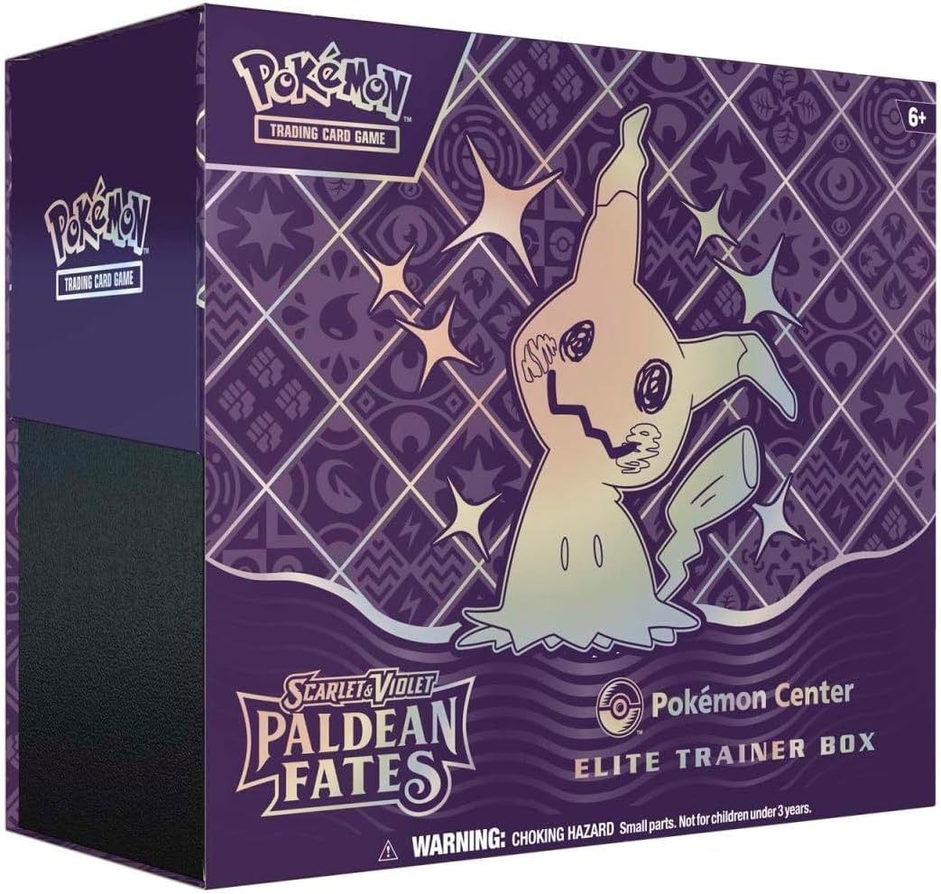 Pokemon TCG: Scarlet & Violet - Paldean Fates Pokemon Center Elite Trainer Box (Mimikyu)