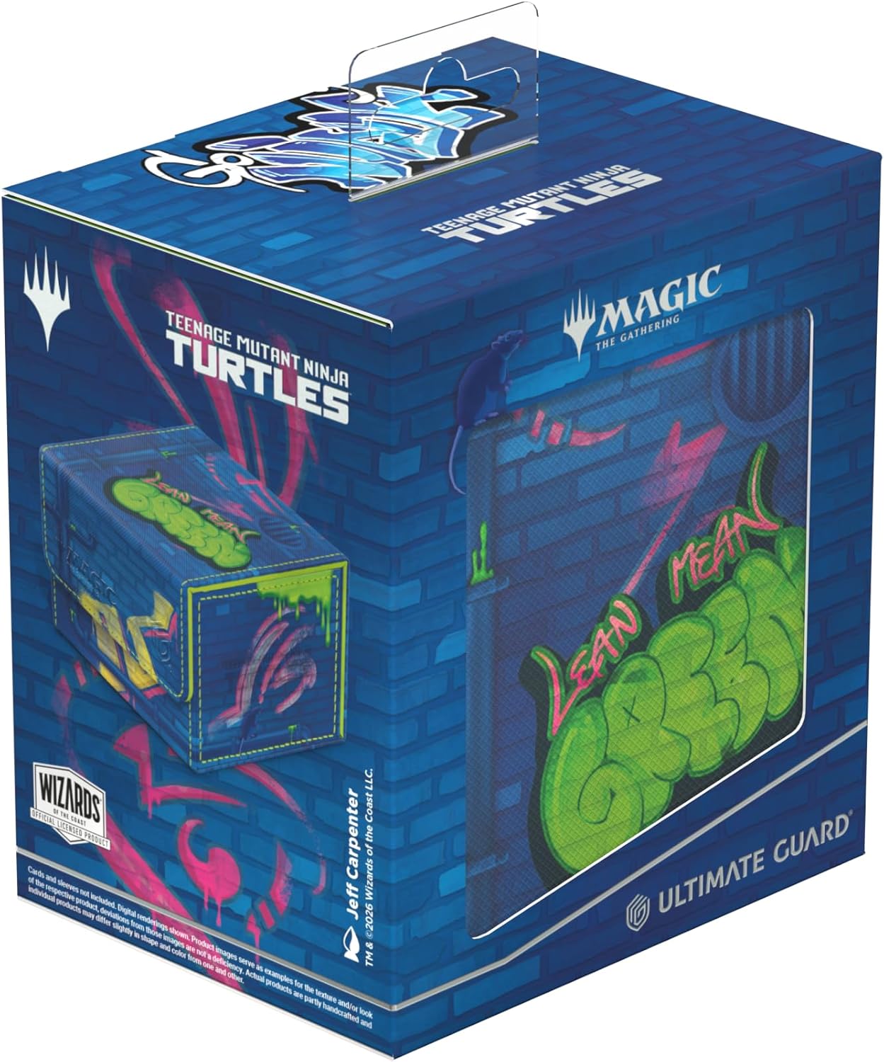 Ultimate Guard - Sidewinder 133+ Xenoskin - Magic: The Gathering Universes Beyond - Teenage Mutant Ninja Turtles - Sewer Walls