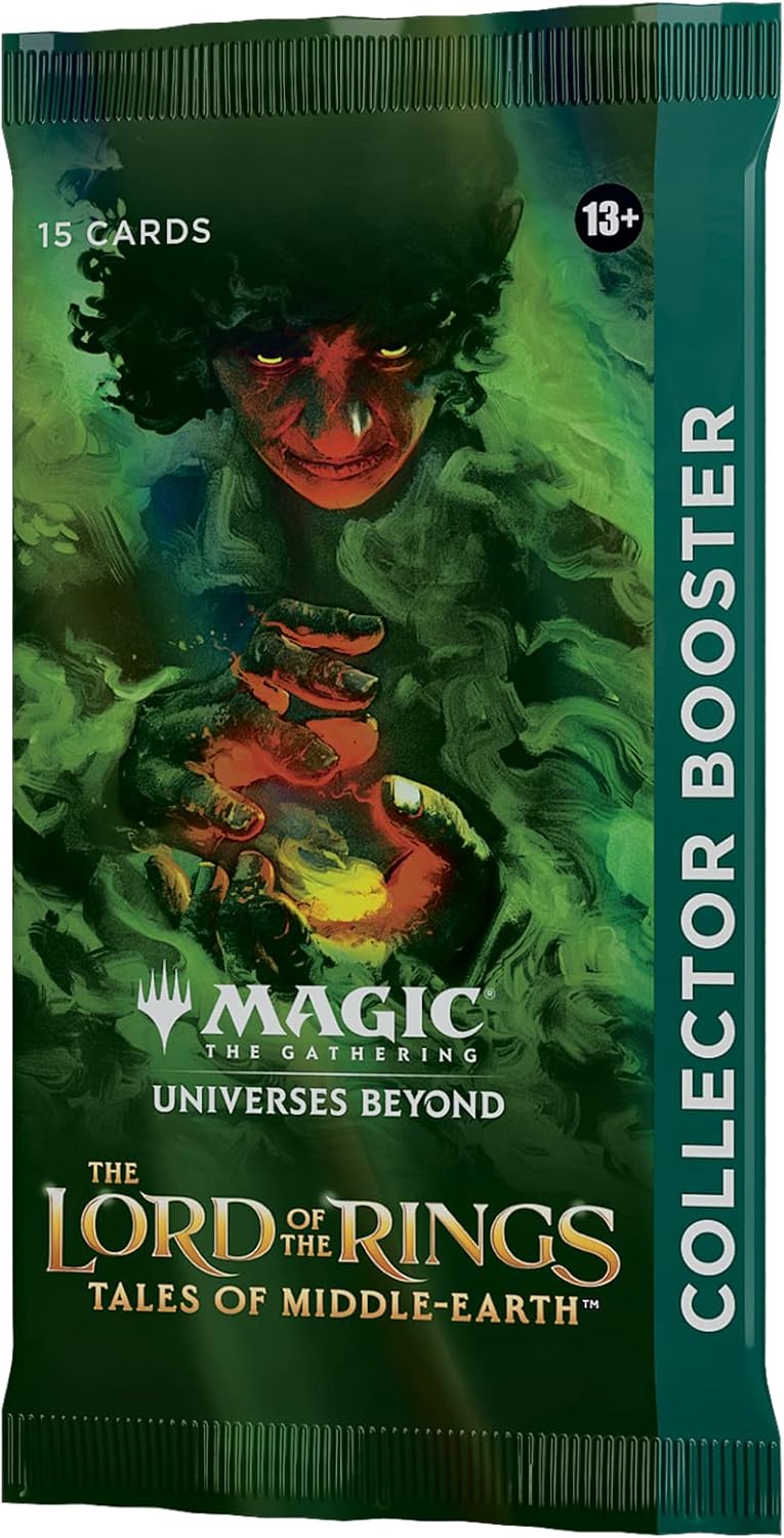 Magic: The Gathering The Lord of The Rings: Tales of Middle-Earth Collector Booster (15 Magic Cards)