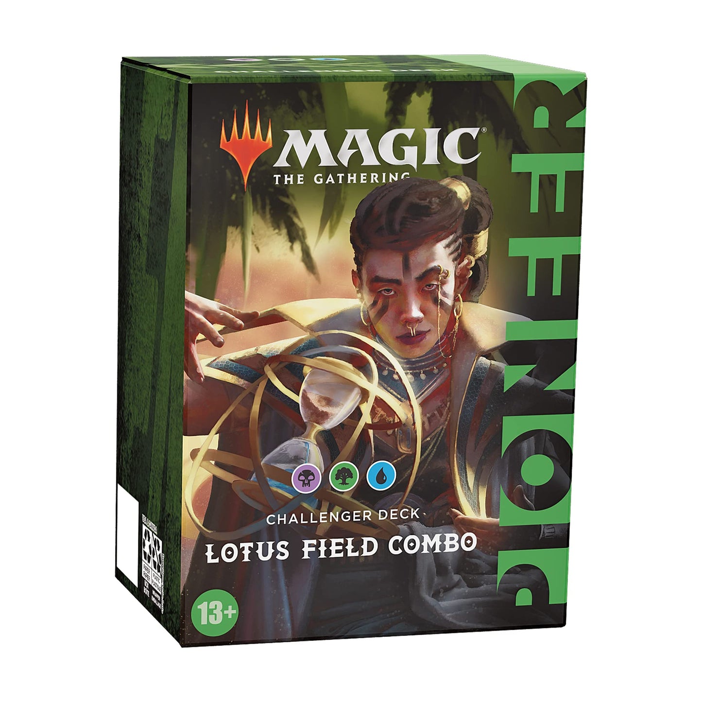 Magic: The Gathering Pioneer Challenger Deck 2021 Lotus Field Combo (Black-Green-Blue)