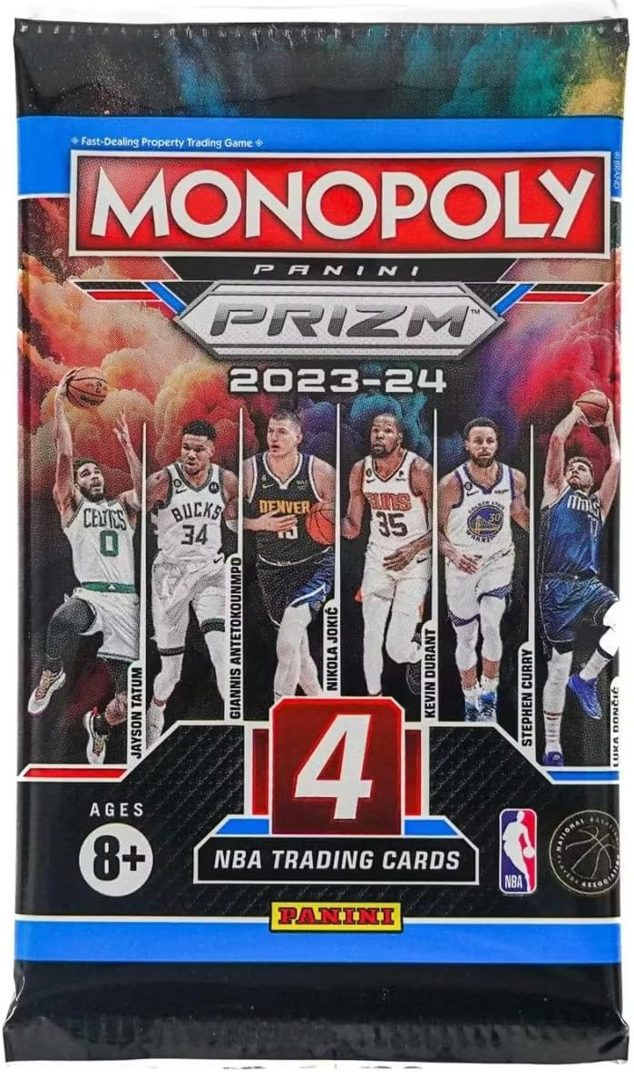 2023-24 Panini Prizm Monopoly Basketball 6-Pack Blaster Box (White Inserts)