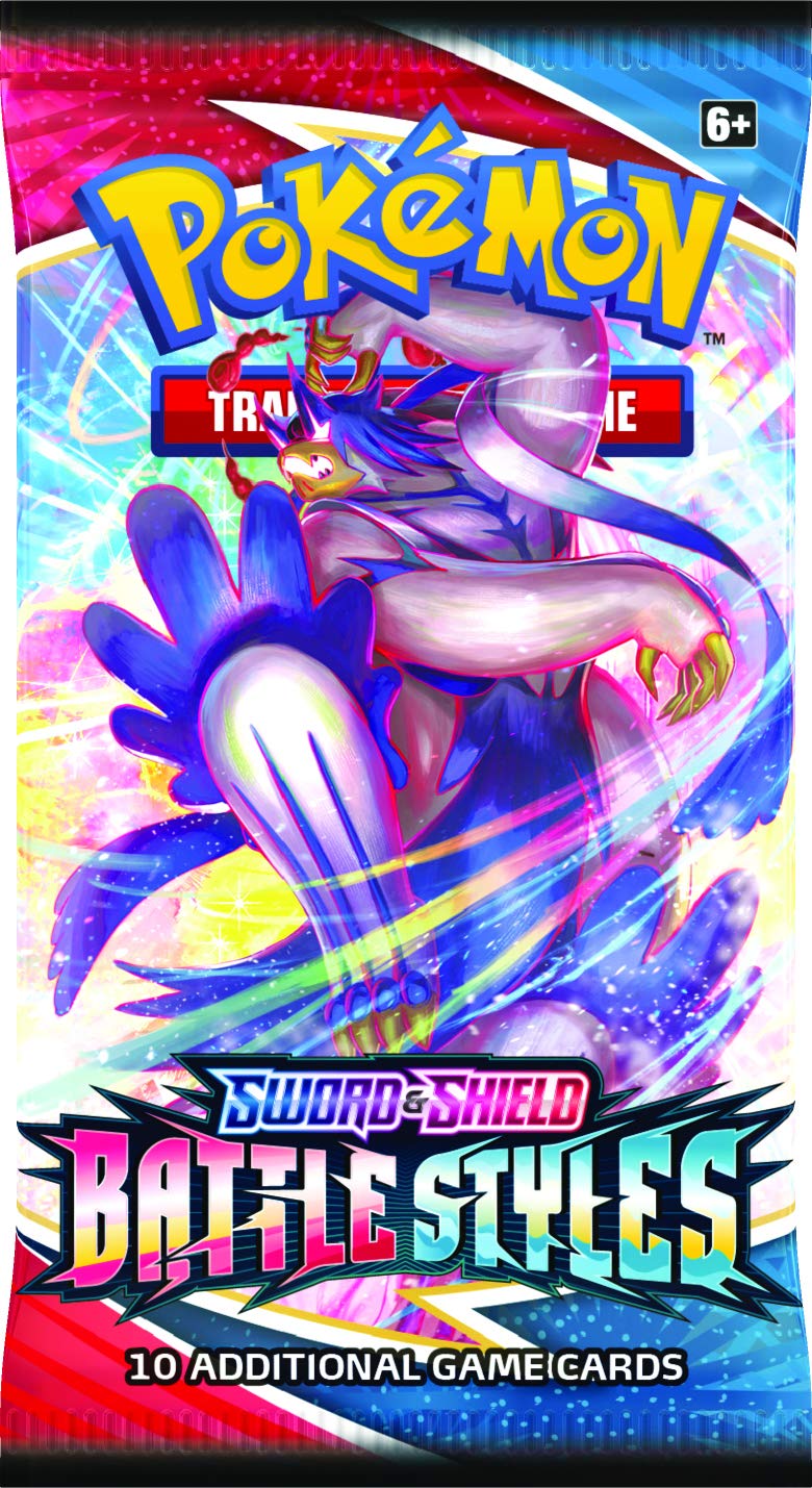 Pokemon TCG: Sword & Shield Battle Styles Blister Pack with 3 Booster Packs (Random Draw)