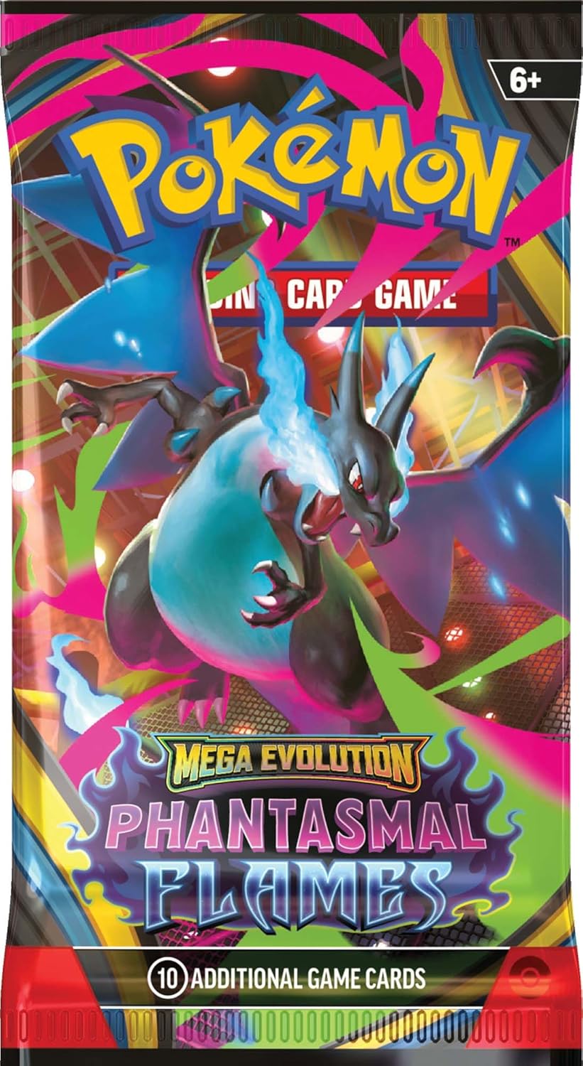 Pokemon TCG: Mega Evolutions Phantasmal Flames Booster Box - 36 Packs - Presale Ships 11/14/2025