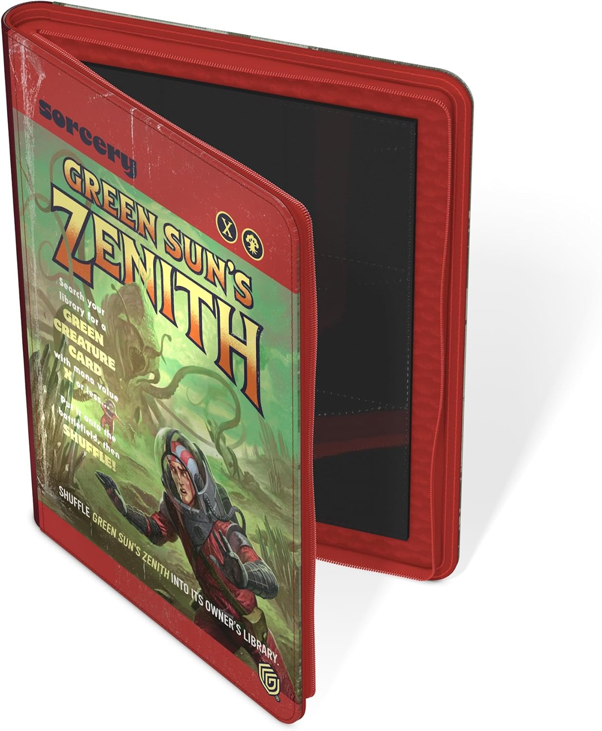 Ultimate Guard - Zipfolio 360 Xenoskin - Magic: The Gathering - Edge of Eternities - Green Sun’s Zenith