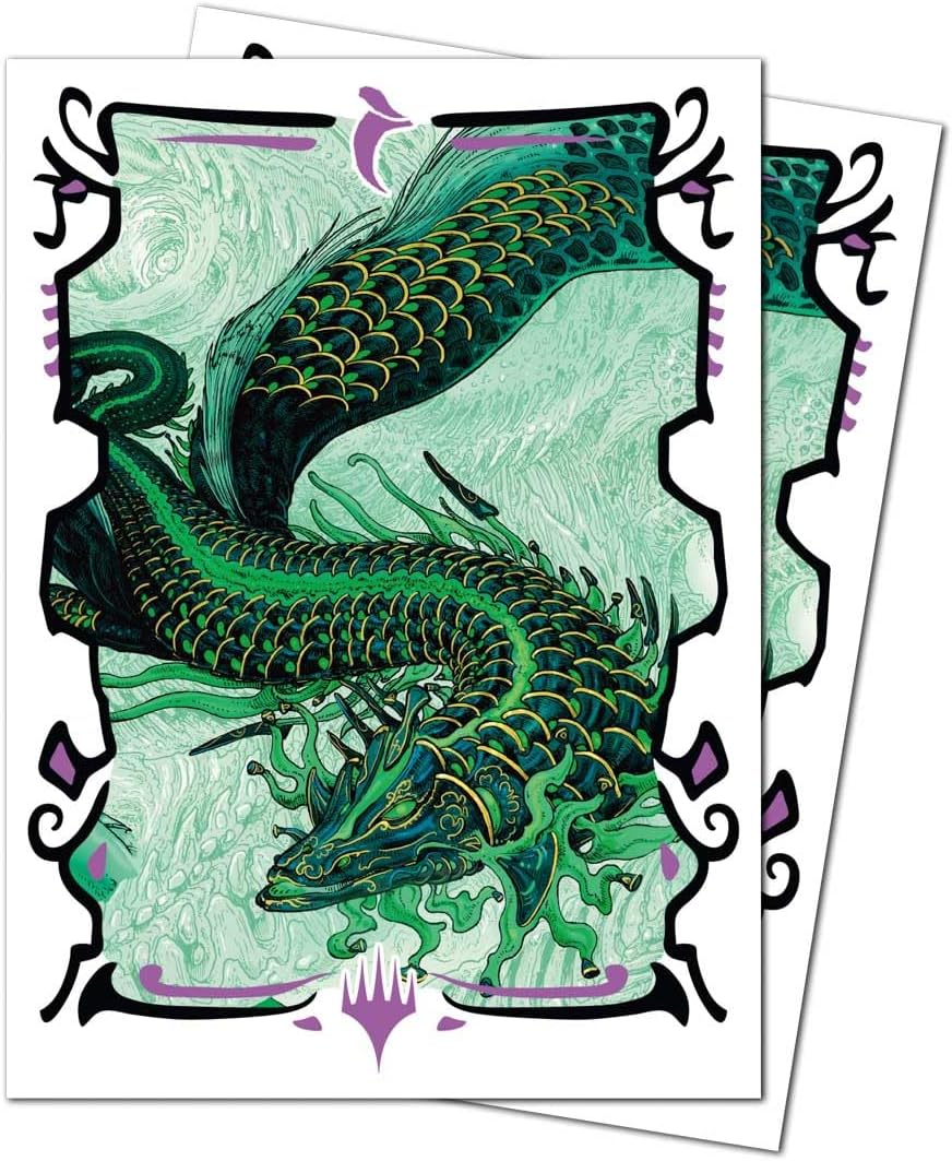 Ultra PRO - Tarkir Dragonstorm Teval, Arbiter of Virtue 105ct APEX Deck Protector™ Sleeves for Magic: The Gathering