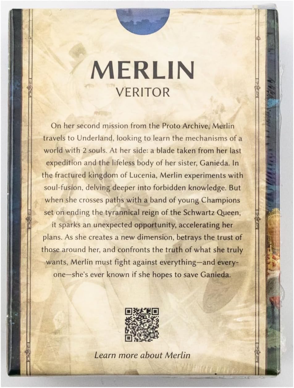Dragon Shield | Grand Archive Matte Art Sleeves | 100 CT - Smooth & Tough Premium TCG Sleeves | Compatible with Pokemon, One Piece & Magic The Gathering | Merlin, Brilliant Vestige Visit the Dragon Shield Store