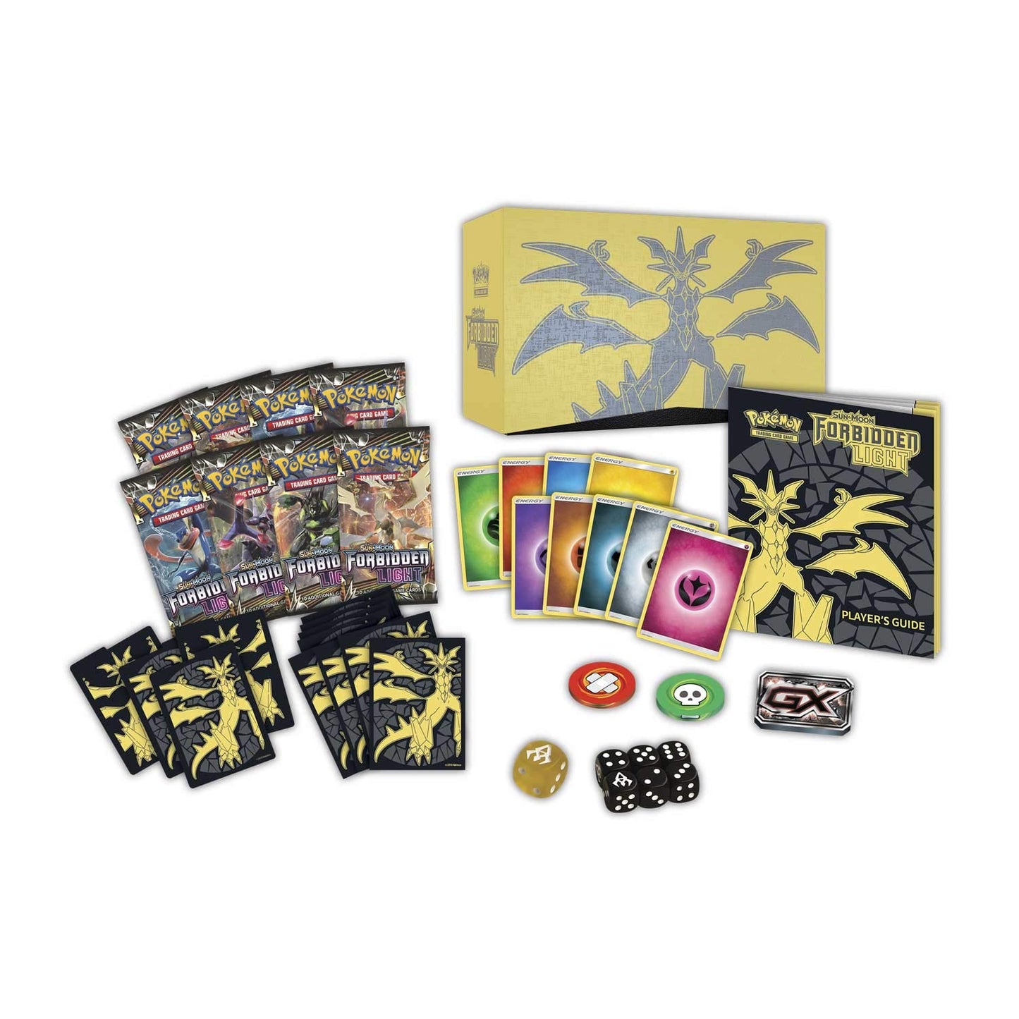 Pokemon TCG: Sun & Moon 6 Forbidden Light Elite Trainer Box, Multicolor