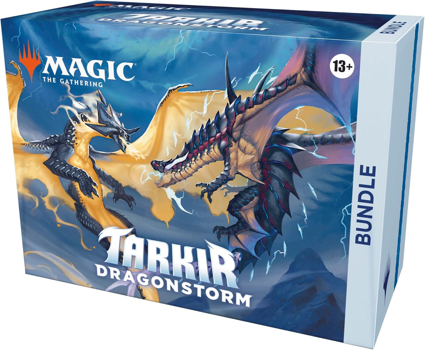 Magic: The Gathering Tarkir: Dragonstorm - Bundle (9 Play Boosters, 40 Lands, 1 Alt-Art Card + Exclusive Accessories)