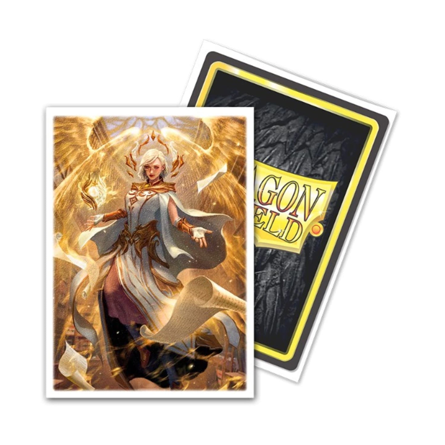 Arcane Tinmen Dragon Shield Sleeves Flesh and Blood: Prism 100 CT - MTG Card Sleeves are Smooth & Tough - Compatible with Pokemon & Magic The Gathering Card Sleeves, Clear (AT-16043)