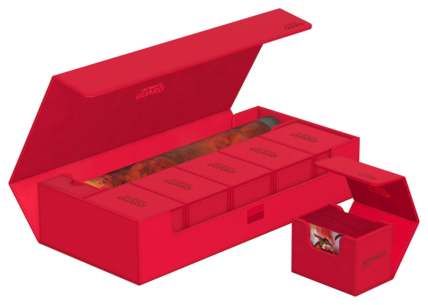 Ultimate Guard Superhive 550+ Monocolor Red