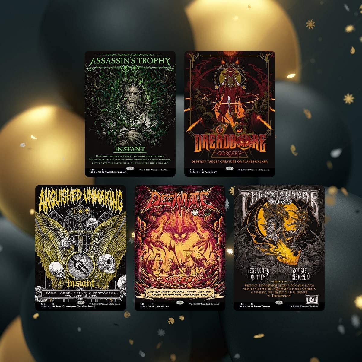 Magic: The Gathering Secret Lair - Non-Foil Edition - Party Hard, Shred Harder