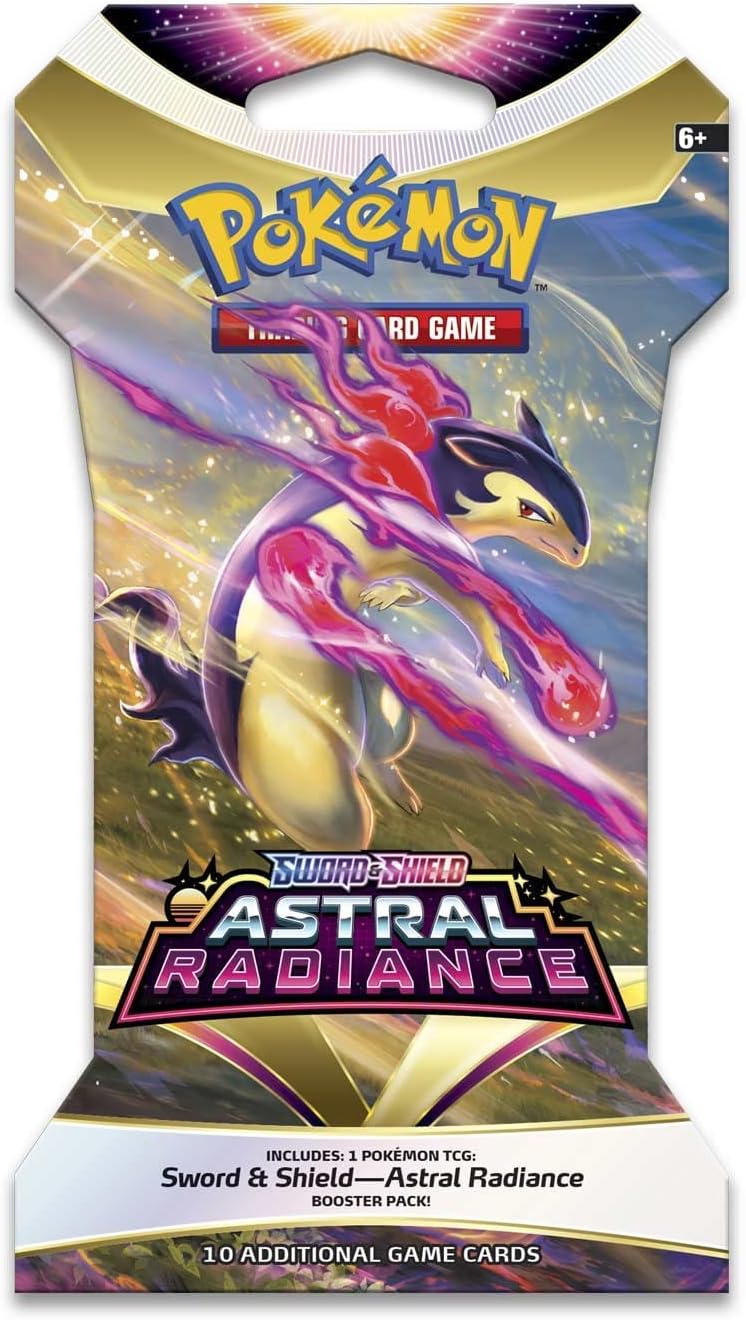 Pokemon Sword and Shield Astral Radiance Boosters - 8 Sleeved Packs!