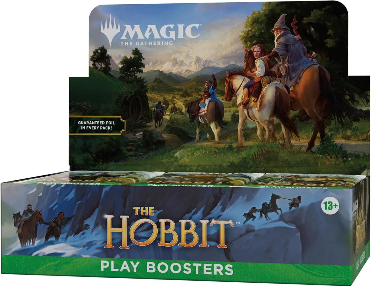 Magic: The Gathering The Hobbit Play Booster Box - 30 Packs + 1 Foil Box Topper Card - Presale Ships 08/14/2026