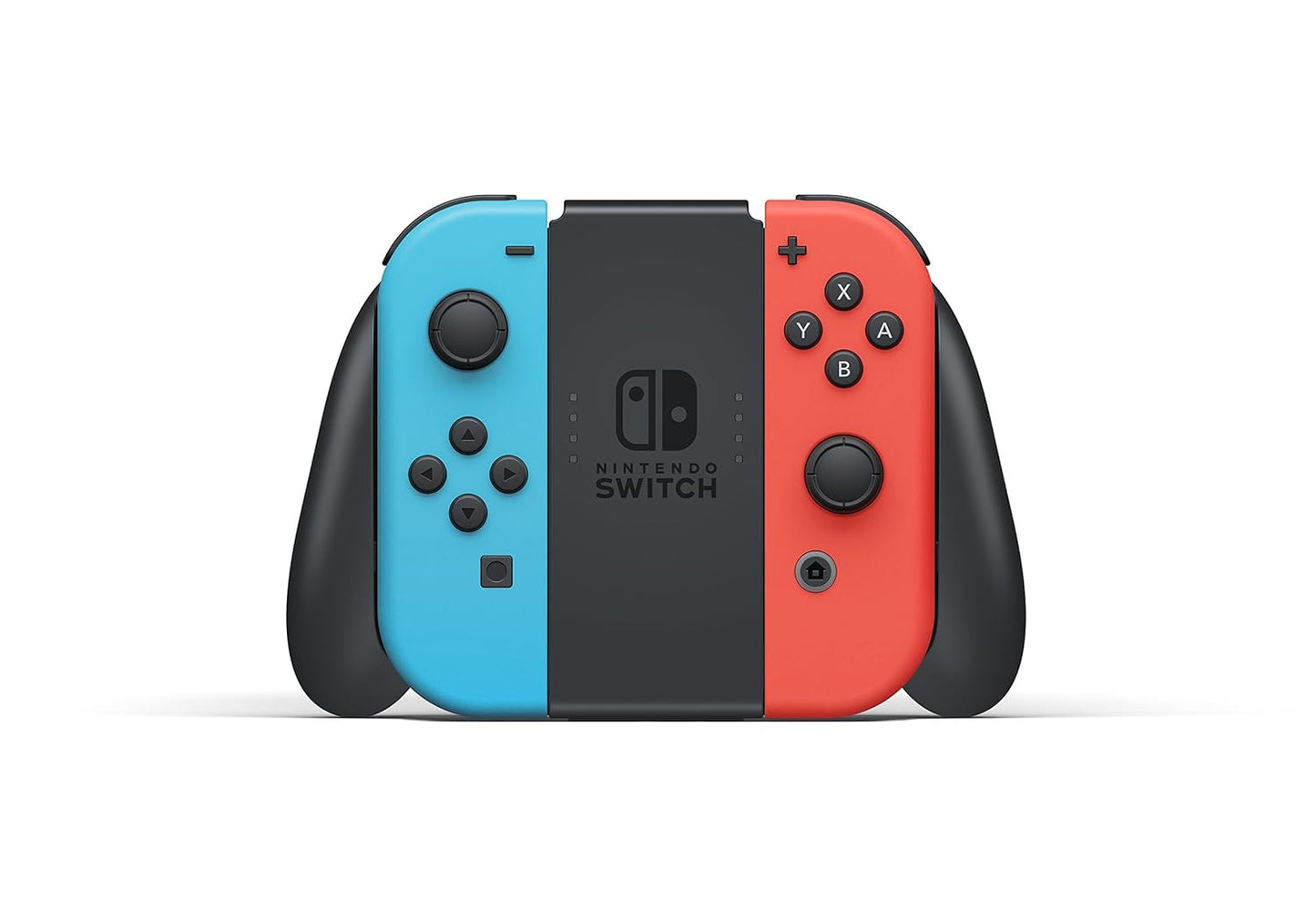 Nintendo Switch with Neon Blue and Neon Red Joy‑Con