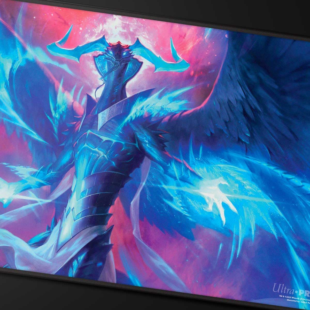 Ultra PRO - Tarkir Dragonstorm Ugin, Eye of The Storms Black Stitched Playmat for Magic: The Gathering | Gaming Table Mat, Card Game Accessory, TCG Playmat, Tabletop Gaming Mat