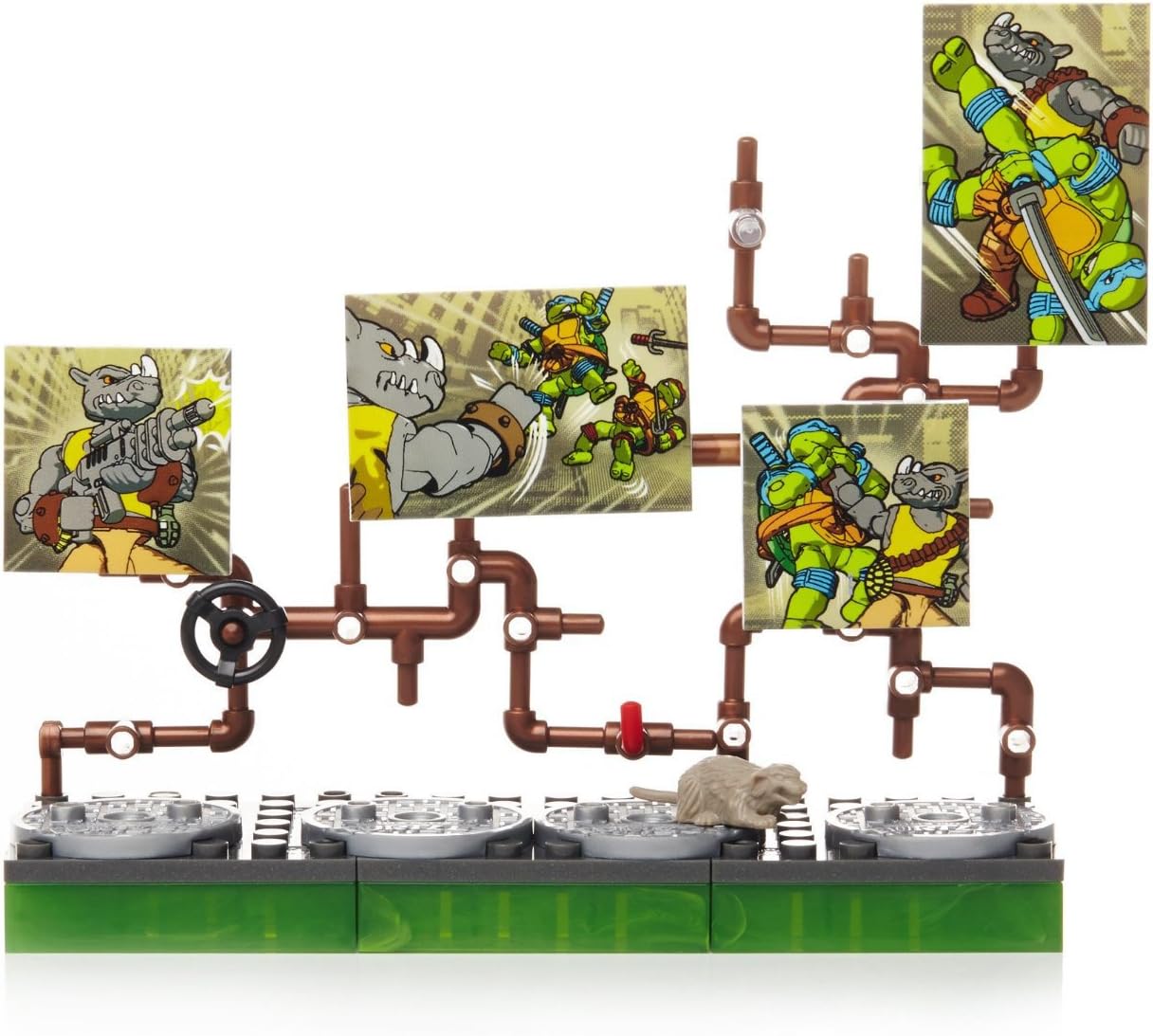 Mega Bloks TMNT Collectors Rocksteady Villain Pack