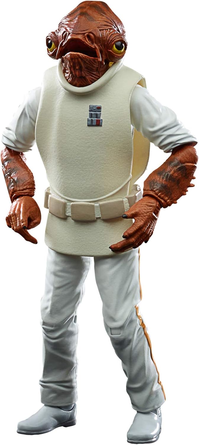 STAR WARS The Black Series Admiral Ackbar Toy 6-Inch-Scale Return of The Jedi Collectible Action Figure, Kids Ages 4 and Up