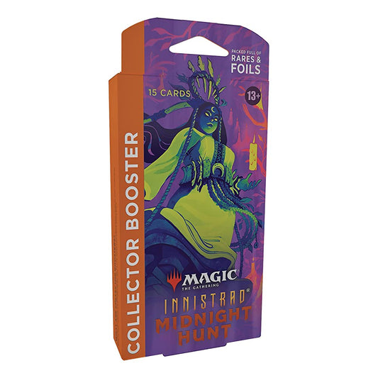 Magic: The Gathering Innistrad: Midnight Hunt Collector Booster | 15 Magic Cards